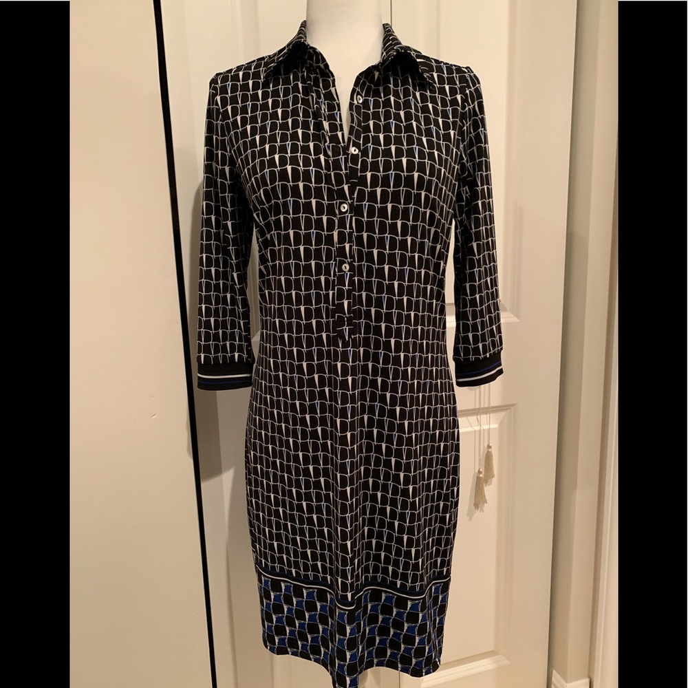 Max Studio Stretchknit Shirt Dress Sz:Sm